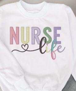 Custom Nurse Sweatshirt • Personalized Comfort Colors® Nurse Crewneck • Nursing School Sweater • ER Nurse Gift • Custom Nurse Pullover