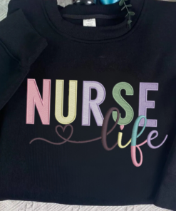 Custom Nurse Sweatshirt • Personalized Comfort Colors® Nurse Crewneck • Nursing School Sweater • ER Nurse Gift • Custom Nurse Pullover